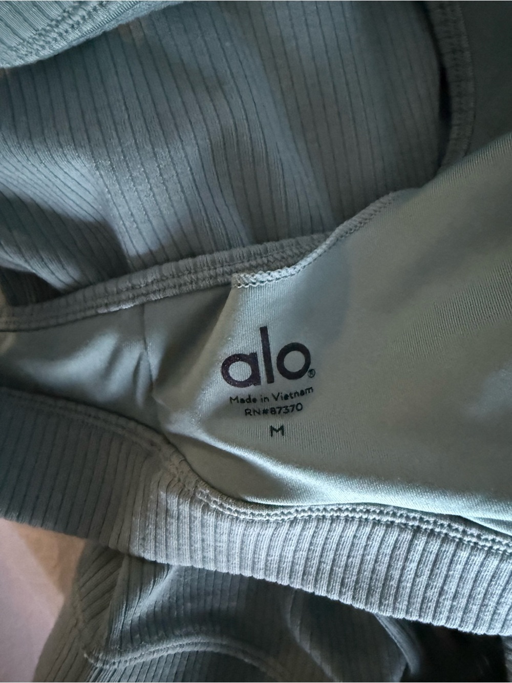 ALO Yoga Sage Ribbed Lounge Leggings - Picture 4 of 4